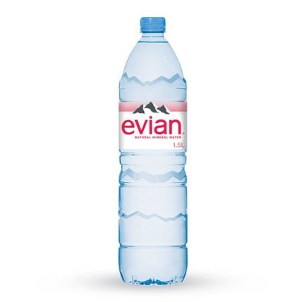 NƯỚC KHOÁNG THIÊN NHIÊN KHÔNG GA HIỆU EVIAN 1.5L
